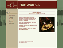 Tablet Screenshot of hotwok.us